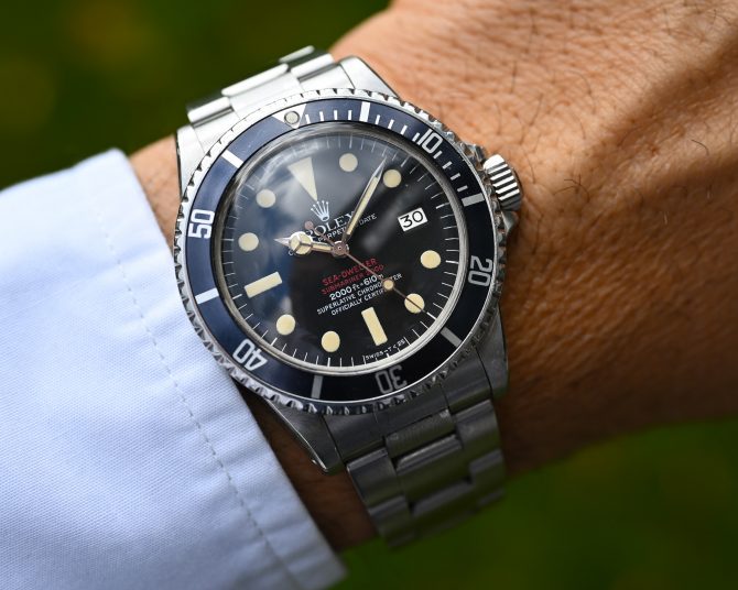 Rolex Doppelrote Sea-Dweller DRSD 1665 MK 4 – Bild 2