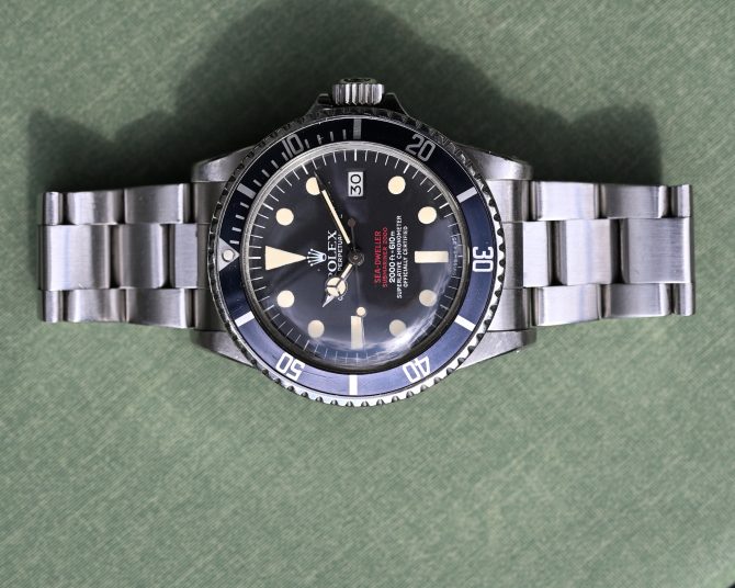 Rolex Doppelrote Sea-Dweller DRSD 1665 MK 4 – Bild 7
