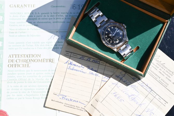 Rolex Sea-Dweller 1665 MK 1 "Great White" – Full Collector’s Set, im neuwertigem Zustand, unpoliert ! – Bild 5