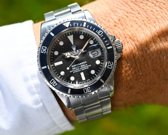 Rolex Submariner 1680 weiß MK 1 mit Lemrich Dial, perfekt und unpoliert ! – Bild 4
