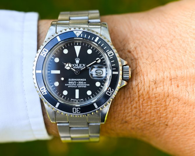 Rolex Submariner 1680 weiß MK 1 mit Lemrich Dial, perfekt und unpoliert ! – Bild 6
