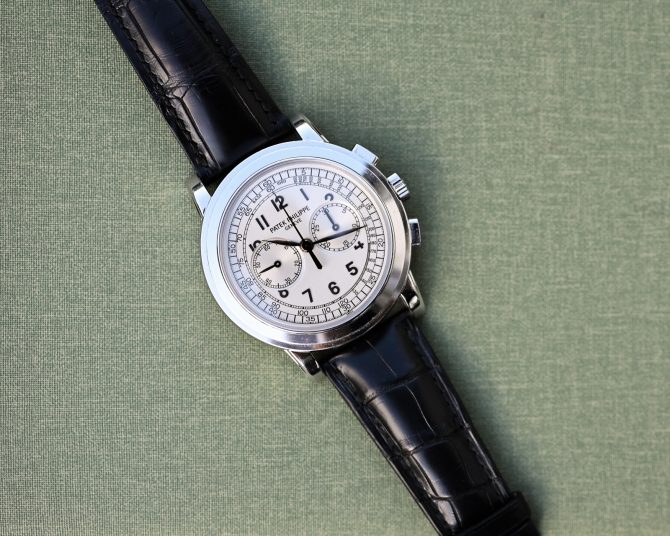 Patek Philippe Chronograph 5070G-001 der Klassiker unter den Chronos, Fullset, perfekt und unpoliert ! – Bild 13