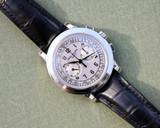 Patek Philippe Chronograph 5070G-001 der Klassiker unter den Chronos, Fullset, perfekt und unpoliert ! – Bild 15