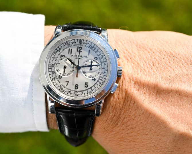 Patek Philippe Chronograph 5070G-001 der Klassiker unter den Chronos, Fullset, perfekt und unpoliert ! – Bild 23