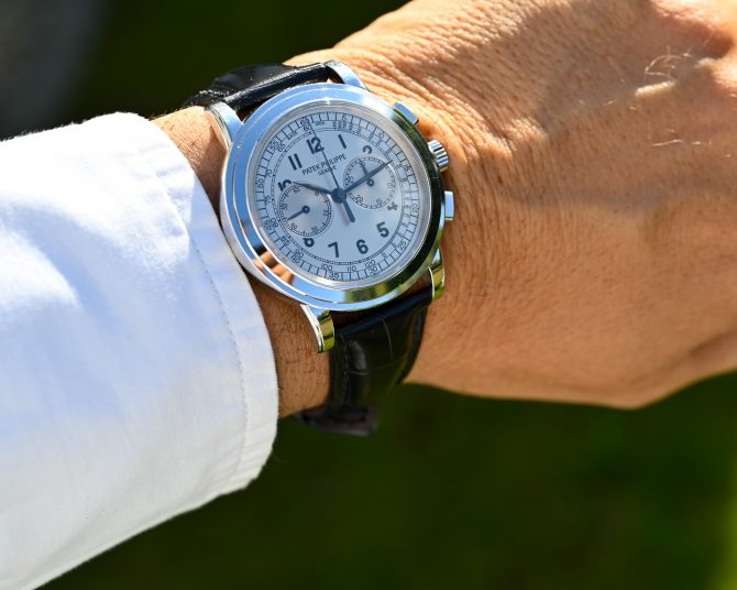 Patek Philippe Chronograph 5070G-001 der Klassiker unter den Chronos, Fullset, perfekt und unpoliert ! – Bild 24