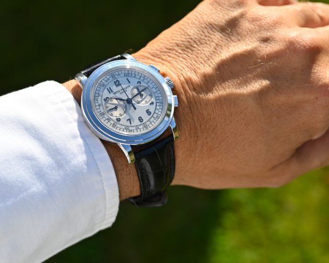 Patek Philippe Chronograph 5070G-001 der Klassiker unter den Chronos, Fullset, perfekt und unpoliert ! – Bild 25