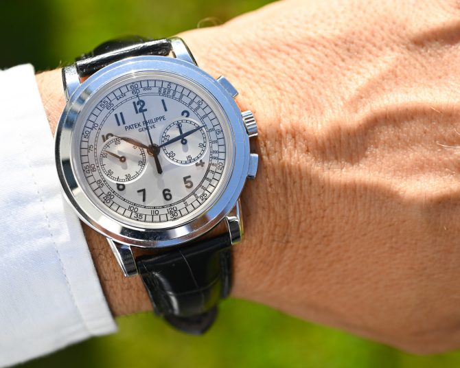 Patek Philippe Chronograph 5070G-001 der Klassiker unter den Chronos, Fullset, perfekt und unpoliert ! – Bild 26