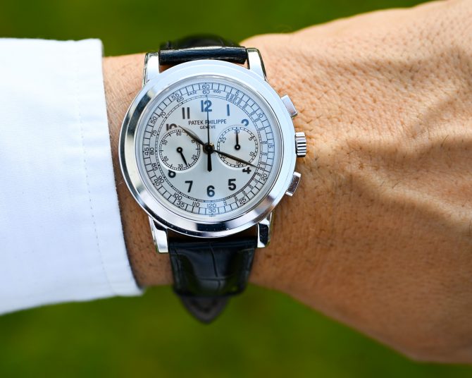 Patek Philippe Chronograph 5070G-001 der Klassiker unter den Chronos, Fullset, perfekt und unpoliert ! – Bild 27