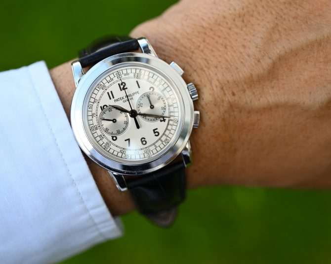 Patek Philippe Chronograph 5070G-001 der Klassiker unter den Chronos, Fullset, perfekt und unpoliert ! – Bild 28
