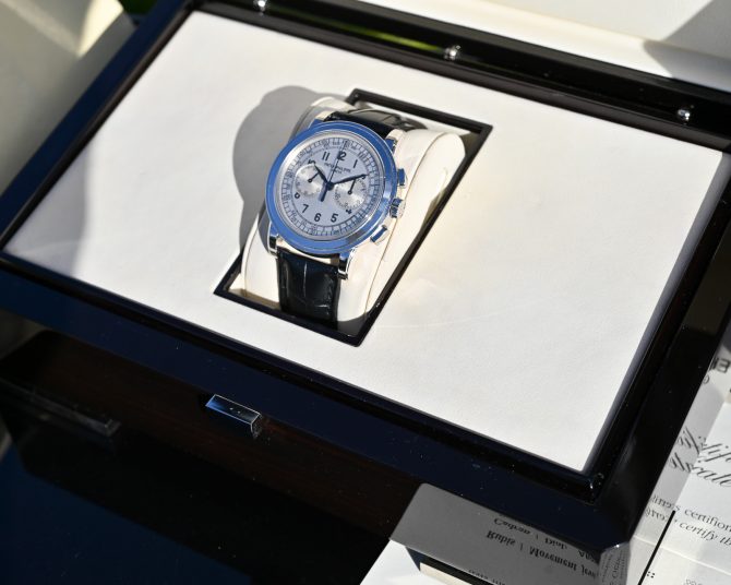 Patek Philippe Chronograph 5070G-001 der Klassiker unter den Chronos, Fullset, perfekt und unpoliert ! – Bild 3