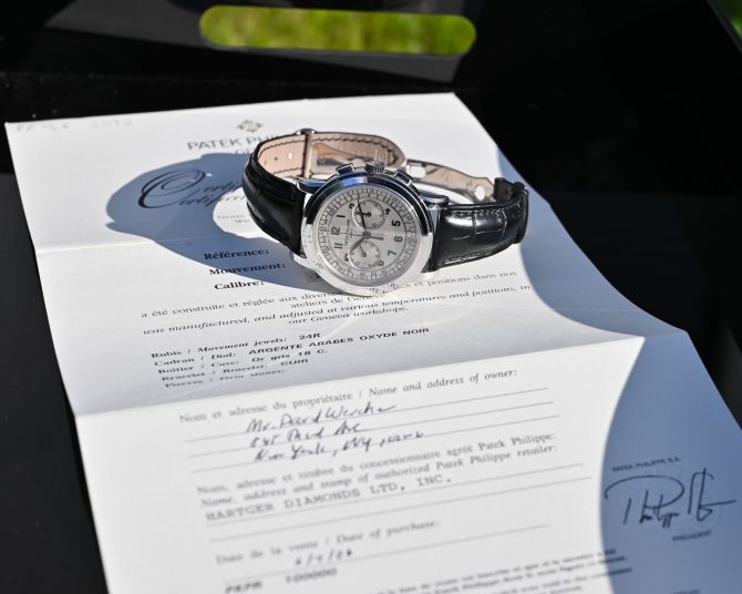 Patek Philippe Chronograph 5070G-001 der Klassiker unter den Chronos, Fullset, perfekt und unpoliert ! – Bild 6