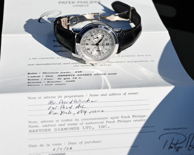 Patek Philippe Chronograph 5070G-001 der Klassiker unter den Chronos, Fullset, perfekt und unpoliert ! – Bild 8