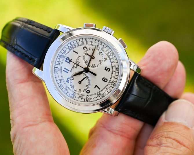 Patek Philippe Chronograph 5070G-001 der Klassiker unter den Chronos, Fullset, perfekt und unpoliert ! – Bild 9