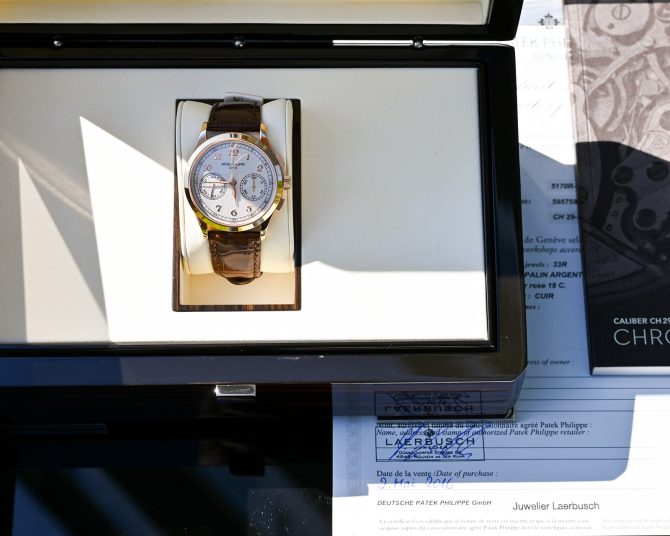 Patek Philippe Chronograph 5170R-001 Meisterwerk klassischer Uhrmacherkunst – Bild 4
