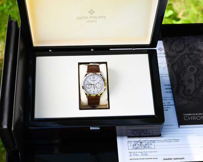 Patek Philippe Chronograph 5170R-001 Meisterwerk klassischer Uhrmacherkunst – Bild 5