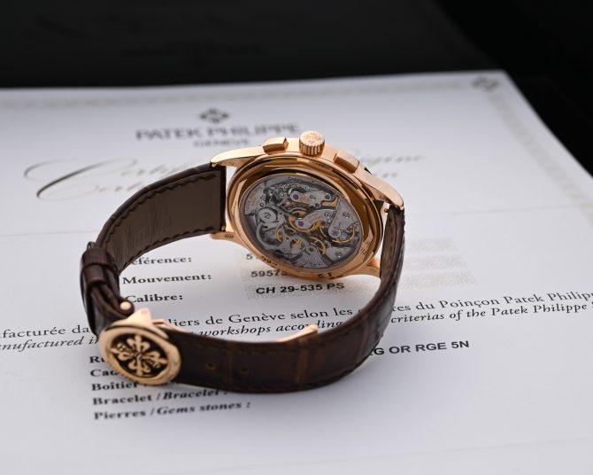 Patek Philippe Chronograph 5170R-001 Meisterwerk klassischer Uhrmacherkunst – Bild 10