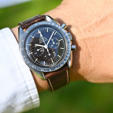 Omega Speedmaster Schokobraun - Premoon - Tropical ST 145.022-69