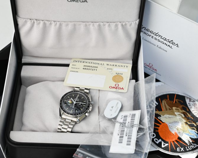 Omega Speedmaster Apollo 13 Limited NOS - Nie getragen mit toller Patina ! – Bild 4
