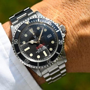 Rolex Doppelrote Sea-Dweller DRSD 1665 MK 4 - perfekter Zustand - korrekte Serial im Deckel