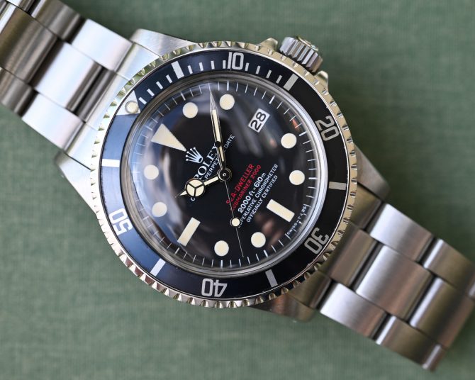 Rolex Doppelrote Sea-Dweller DRSD 1665 MK 4 - perfekter Zustand - korrekte Serial im Deckel – Bild 10