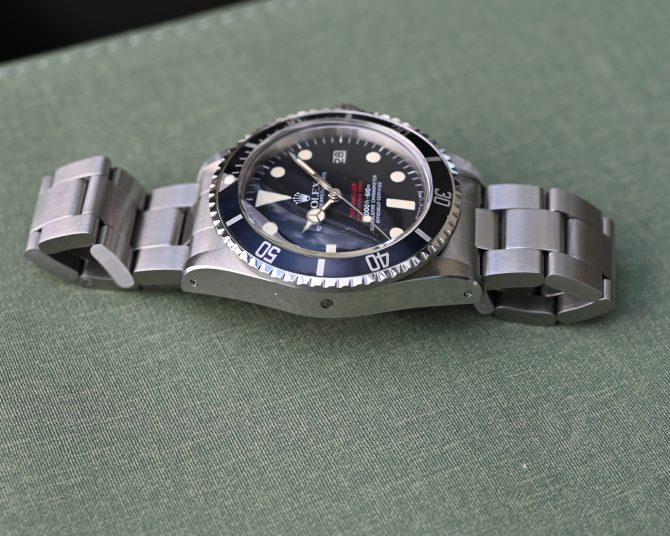 Rolex Doppelrote Sea-Dweller DRSD 1665 MK 4 - perfekter Zustand - korrekte Serial im Deckel – Bild 11