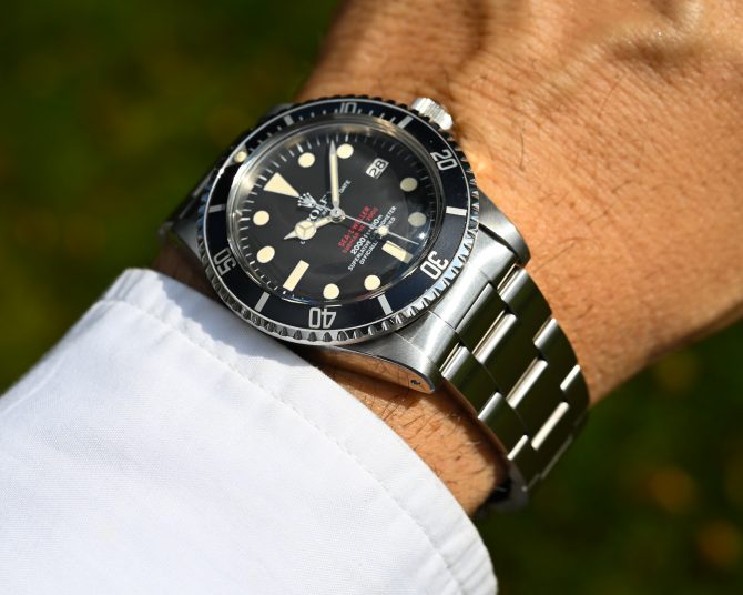 Rolex Doppelrote Sea-Dweller DRSD 1665 MK 4 - perfekter Zustand - korrekte Serial im Deckel – Bild 2