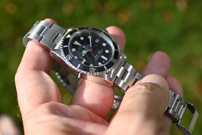 Rolex Doppelrote Sea-Dweller DRSD 1665 MK 4 - perfekter Zustand - korrekte Serial im Deckel – Bild 6
