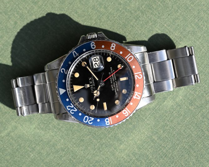 Rolex GMT 1675 Gilt mit Fullgloss Zifferblatt und Traumpatina – Bild 10