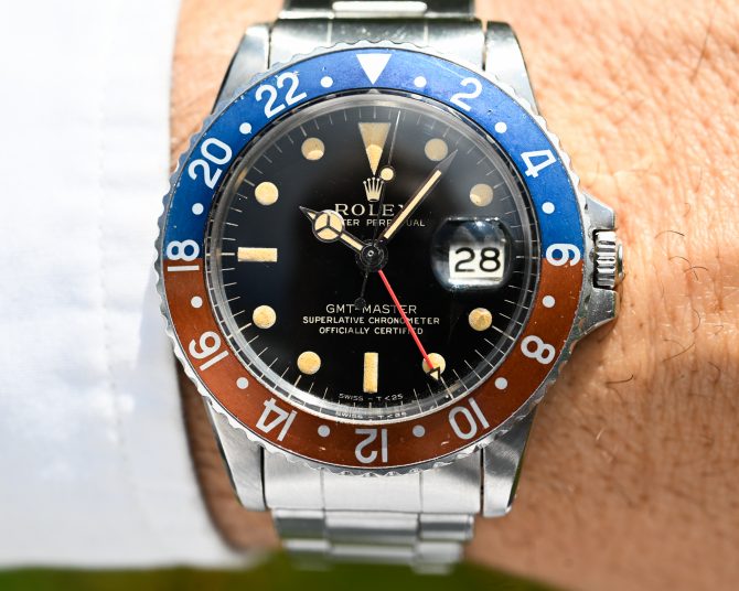 Rolex GMT 1675 Gilt mit Fullgloss Zifferblatt und Traumpatina – Bild 21
