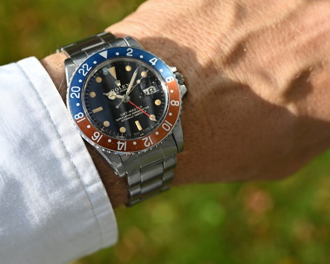 Rolex GMT 1675 Gilt mit Fullgloss Zifferblatt und Traumpatina – Bild 23