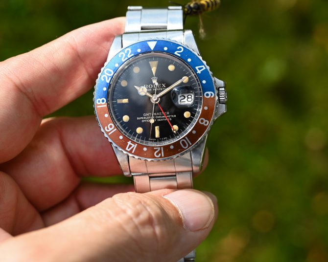Rolex GMT 1675 Gilt mit Fullgloss Zifferblatt und Traumpatina – Bild 25