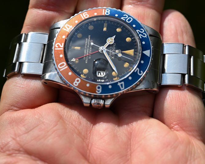 Rolex GMT 1675 Gilt mit Fullgloss Zifferblatt und Traumpatina – Bild 9