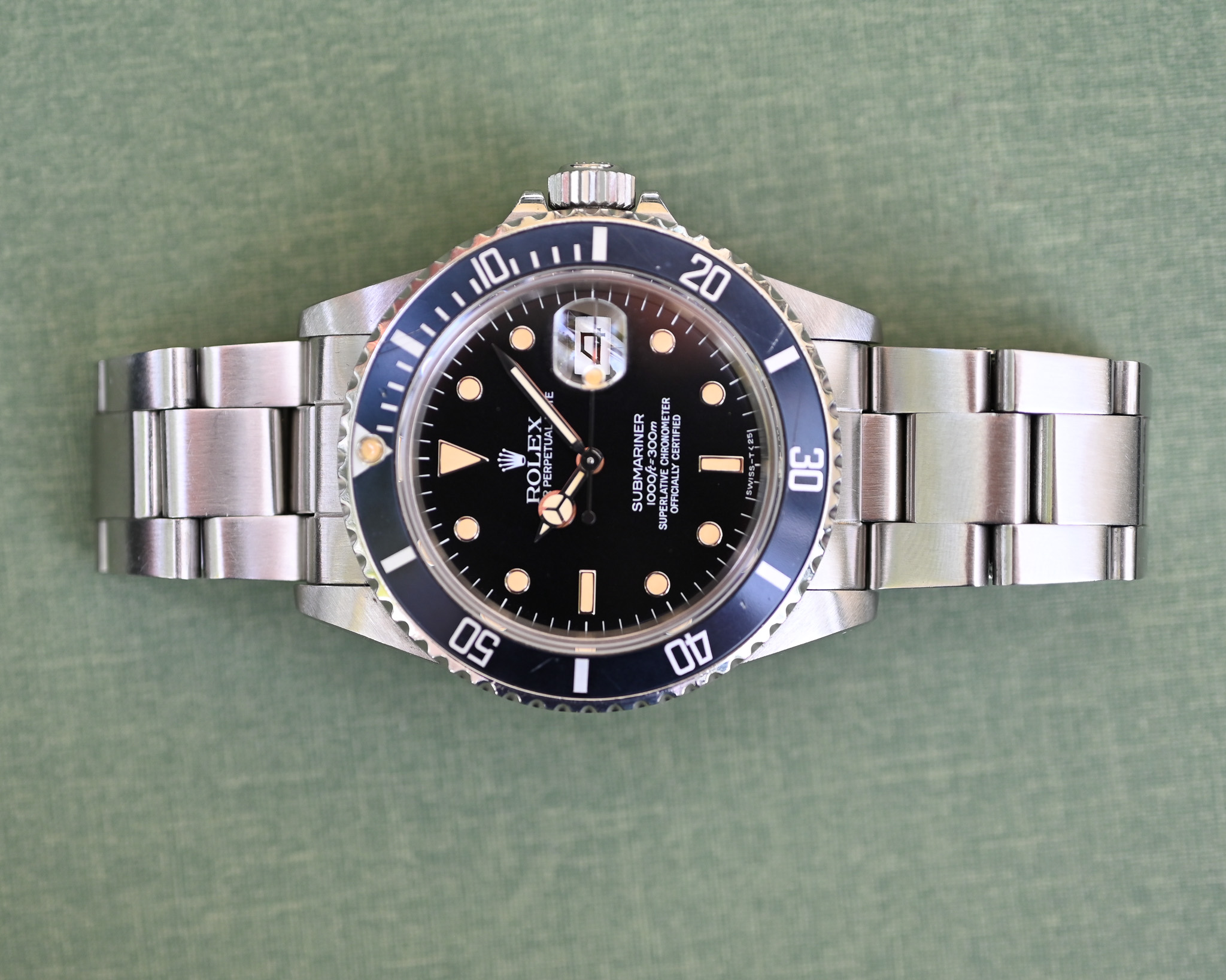 Rolex Submariner 16800 aus 1985 mit Papieren - Traum Patina ! – Bild 11