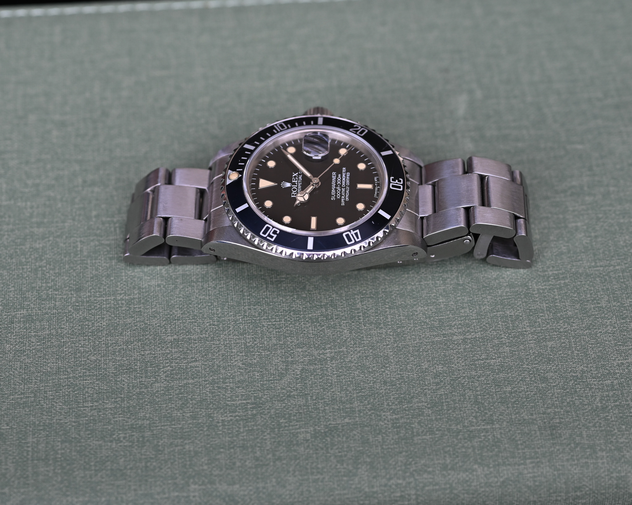 Rolex Submariner 16800 aus 1985 mit Papieren - Traum Patina ! – Bild 12