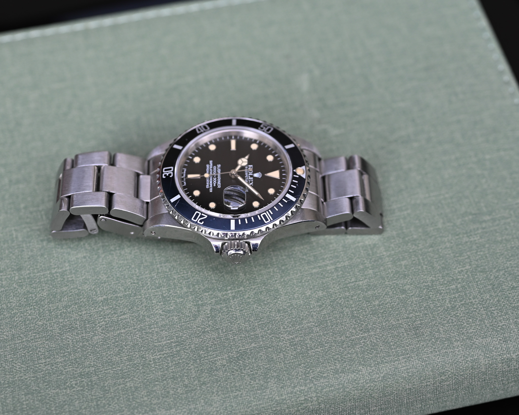 Rolex Submariner 16800 aus 1985 mit Papieren - Traum Patina ! – Bild 13