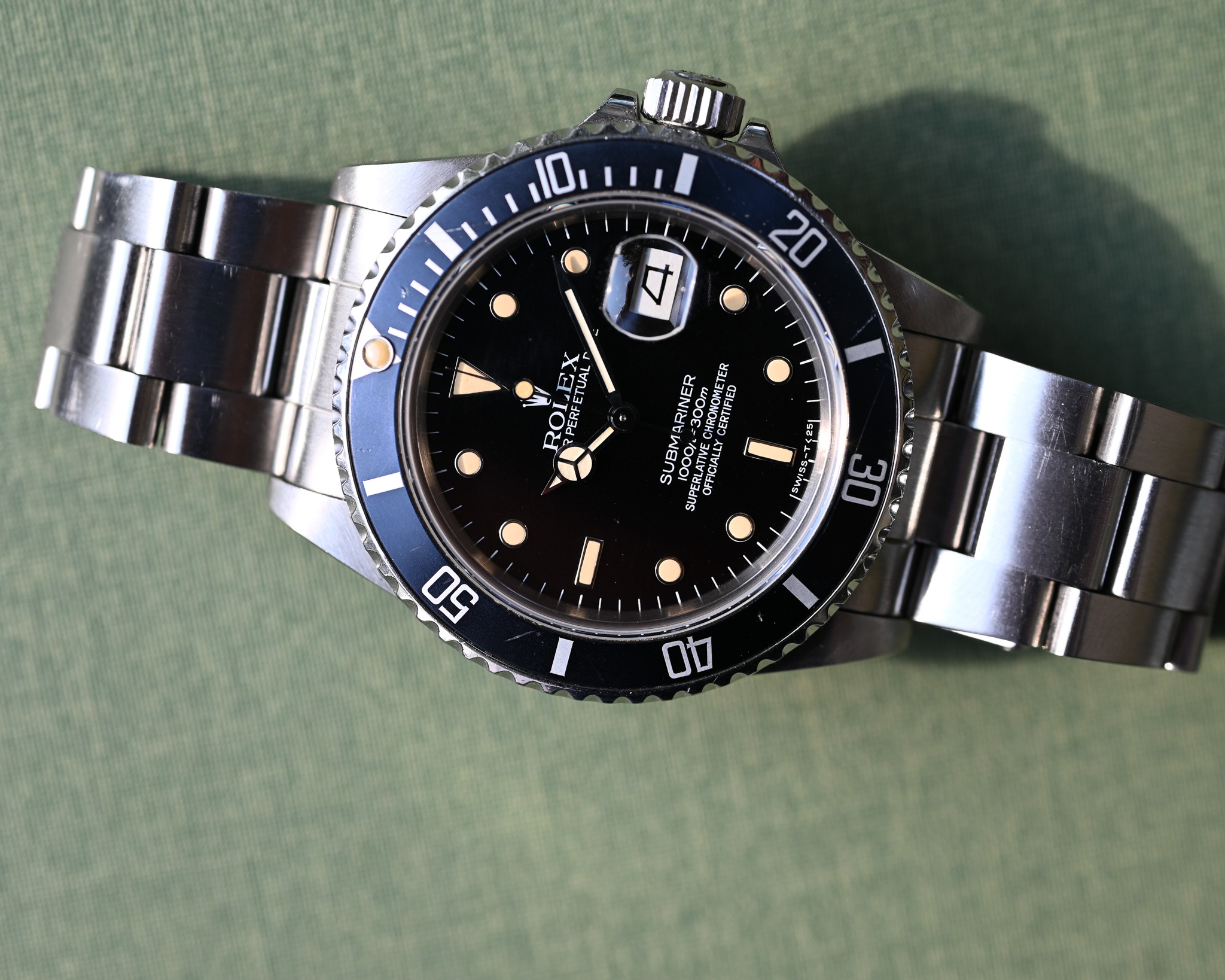 Rolex Submariner 16800 aus 1985 mit Papieren - Traum Patina ! – Bild 16