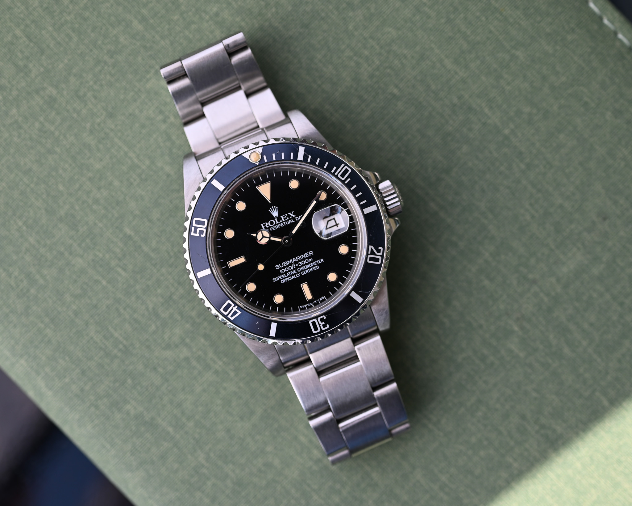 Rolex Submariner 16800 aus 1985 mit Papieren - Traum Patina ! – Bild 17