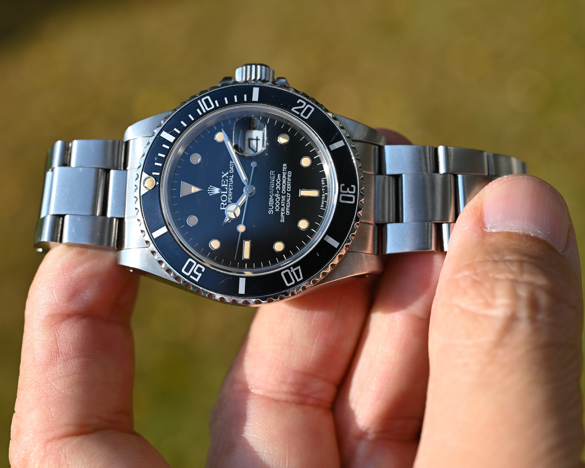 Rolex Submariner 16800 aus 1985 mit Papieren - Traum Patina ! – Bild 18