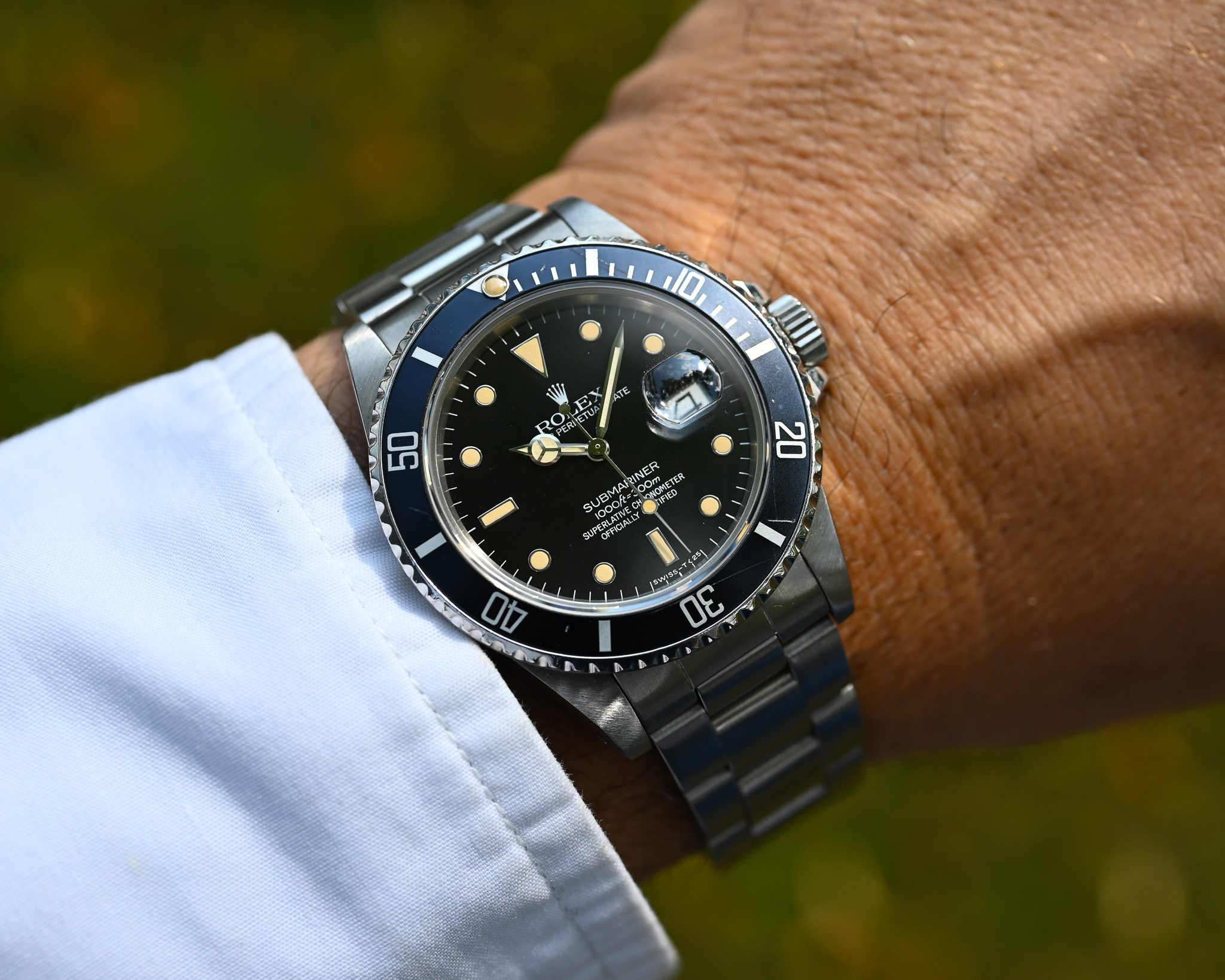 Rolex Submariner 16800 aus 1985 mit Papieren - Traum Patina ! – Bild 21