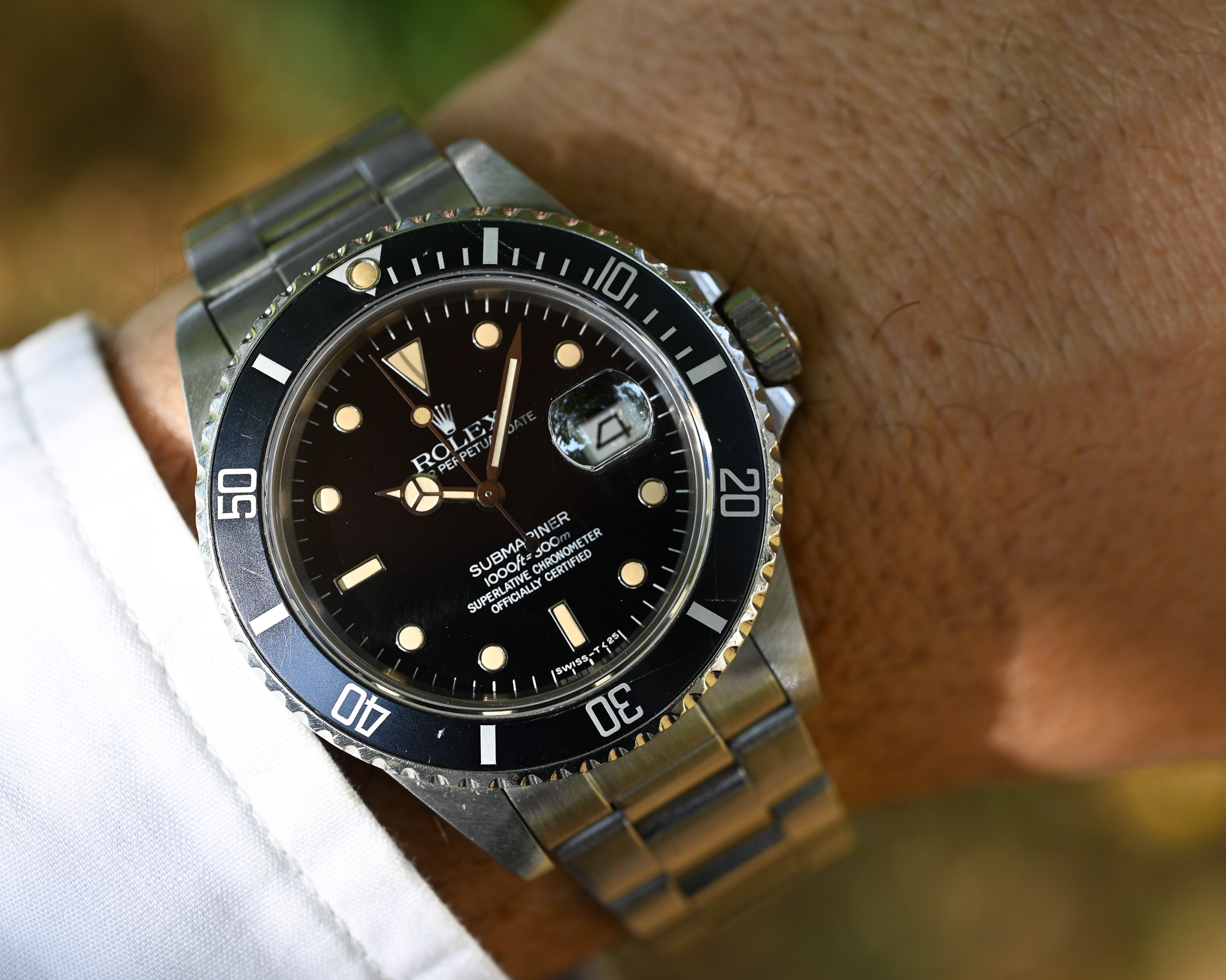 Rolex Submariner 16800 aus 1985 mit Papieren - Traum Patina ! – Bild 7