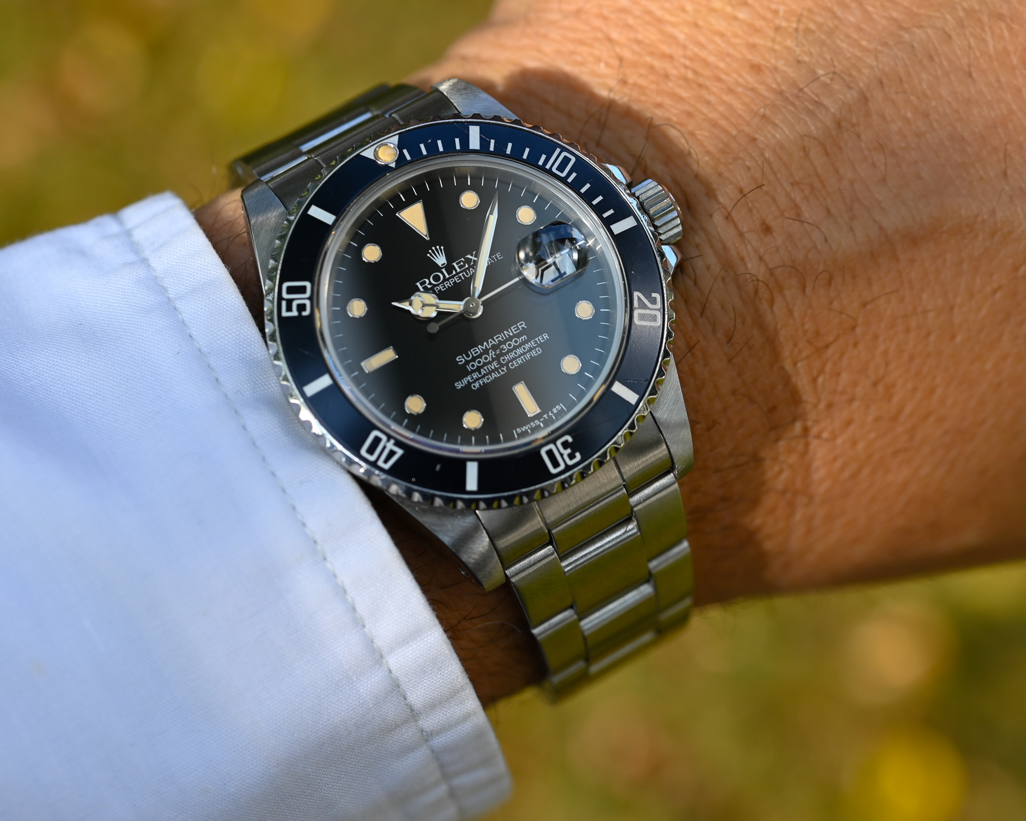 Rolex Submariner 16800 aus 1985 mit Papieren - Traum Patina ! – Bild 8