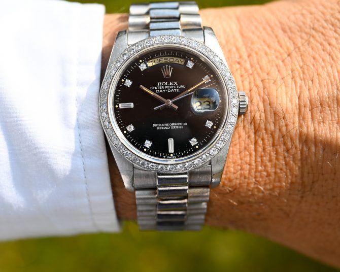 Rolex Day-Date 18049 in Weißgold – Nahezu perfekter Originalzustand
