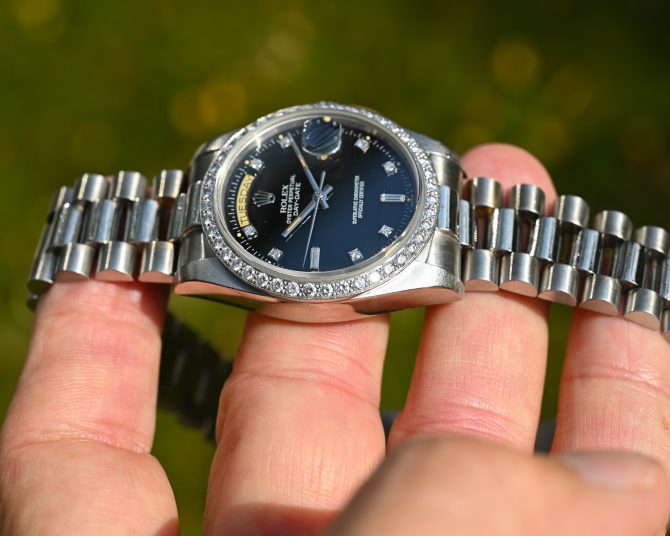 Rolex Day-Date 18049 in Weißgold – Nahezu perfekter Originalzustand – Bild 12