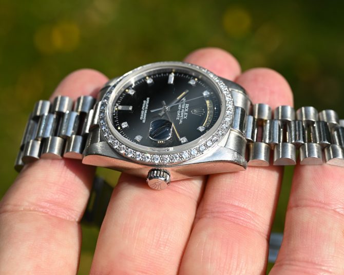 Rolex Day-Date 18049 in Weißgold – Nahezu perfekter Originalzustand – Bild 13