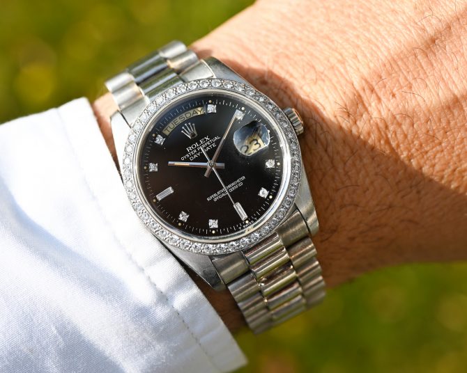 Rolex Day-Date 18049 in Weißgold – Nahezu perfekter Originalzustand – Bild 2