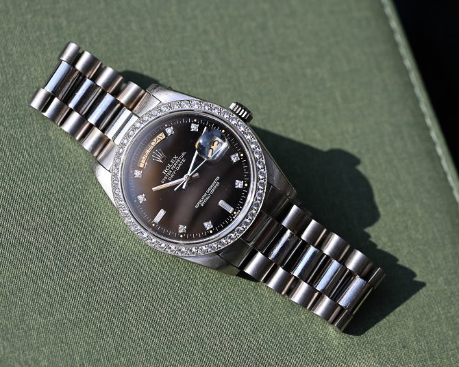 Rolex Day-Date 18049 in Weißgold – Nahezu perfekter Originalzustand – Bild 5