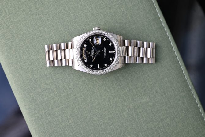 Rolex Day-Date 18049 in Weißgold – Nahezu perfekter Originalzustand – Bild 7