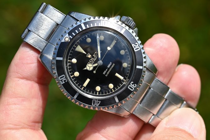 Rolex Submariner 5512 Pointed Crown Guard - Erstes Chapterringdial aus 1960 – Bild 16