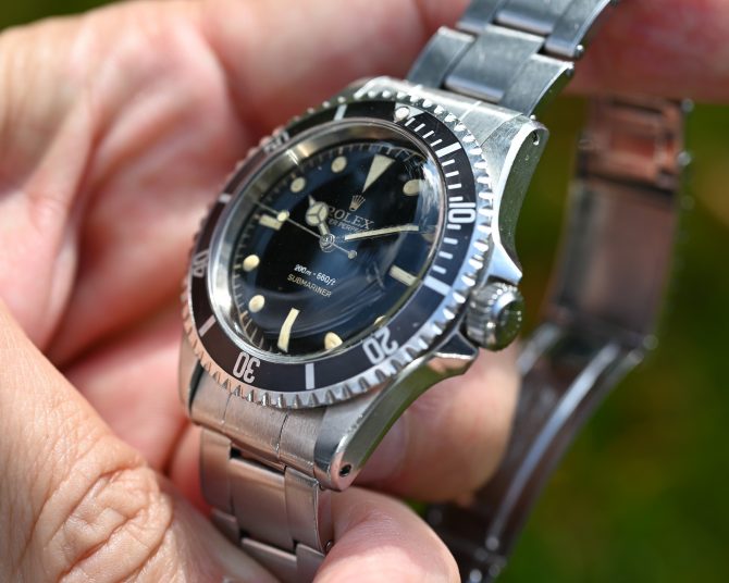 Rolex Submariner 5512 Pointed Crown Guard - Erstes Chapterringdial aus 1960 – Bild 5