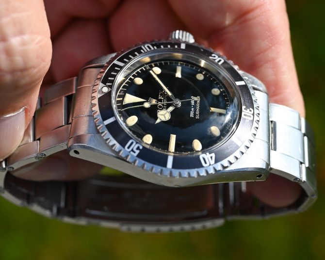Rolex Submariner 5512 Pointed Crown Guard - Erstes Chapterringdial aus 1960 – Bild 9